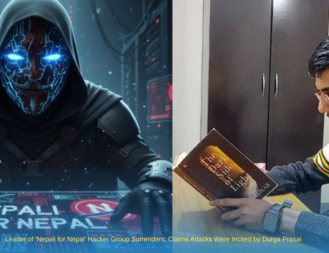 Leader of ‘Nepali for Nepal’ Hacker Group Surrenders; Claims Attacks Were Incited by Durga Prasai